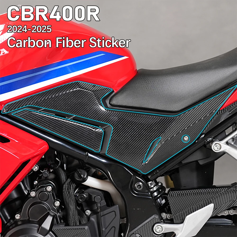 

For Honda CBR400R 2024 2025 Carbon Fiber Sticker CBR400R Full Vehicle Protection Stickers Body Anti-scratch Protection Stickers