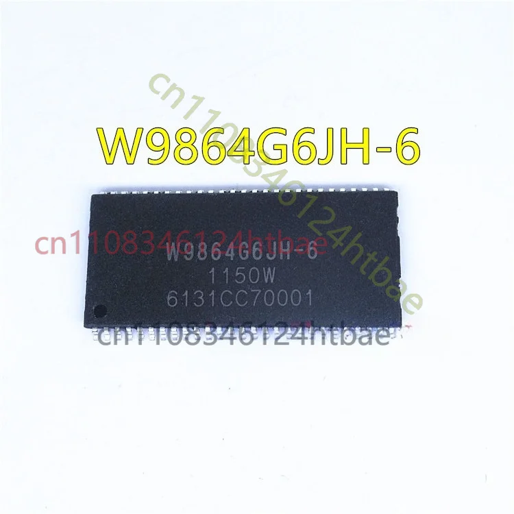 5PCS W9864G6JH-6 1Mx4BANKS x16 BITS SDRAM TSSOP54 new