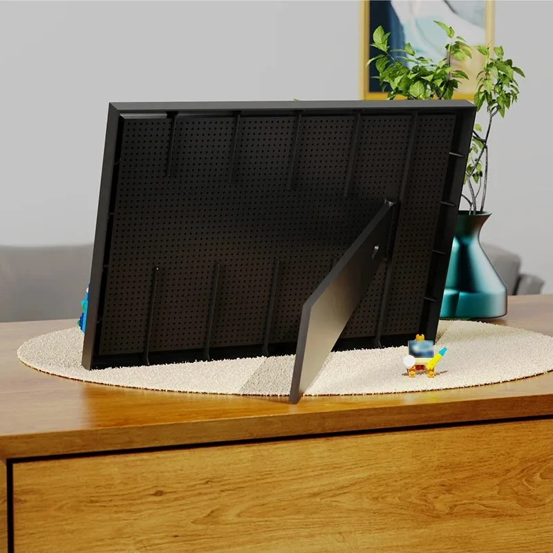 1731 Stuks Kinderen Bouwstenen Sterrennacht Beroemde Kunst DIY Fotolijst Voor Home Decoraties Volwassen & Kinderen Gemonteerd Speelgoed gift ​