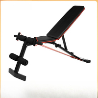 Adjustable dumbbell stool fitness chair multi-functional bird bench press supine board indoor abdominal board