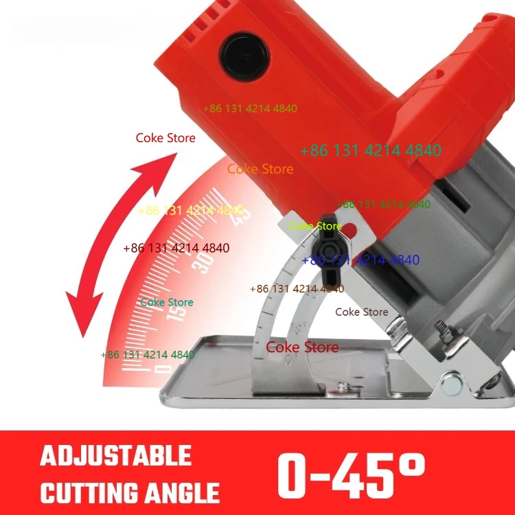 WORKPRO 1250 Вт Высокое качество 125 мм резак для мрамора промышленный класс электрическая циркулярная пила мощная пила для деревообрабатывающей фабрики