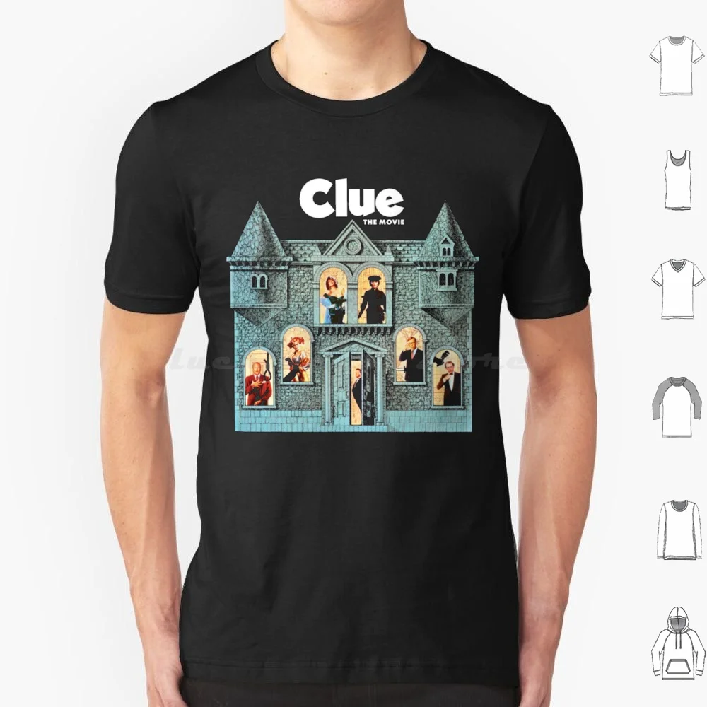 Clue ( 1985 ) T Shirt Big Size 100% Cotton Clue 1985 Clue Cluedo Jonathan Lynn Wadsworth Clue The Movie Clue On Stage Yvette