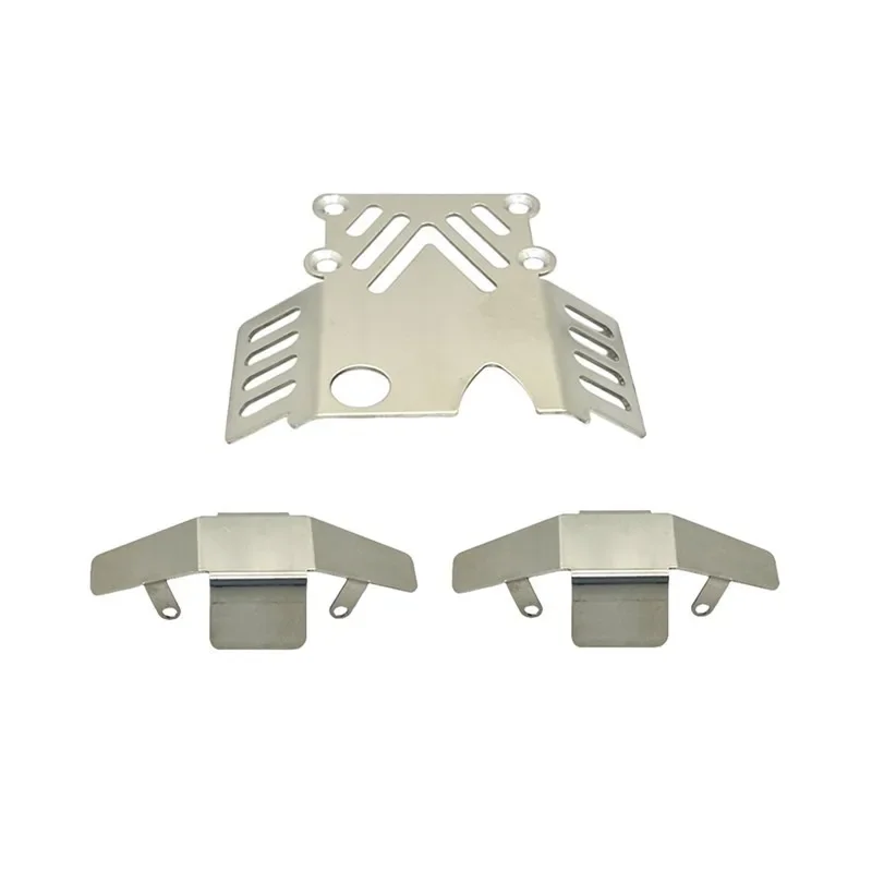 ل MJX 1/12 H12Y H12Y + H12P التحكم عن بعد ترقية السيارة الملحقات غير المدمرة تركيب 304 الهيكل درع