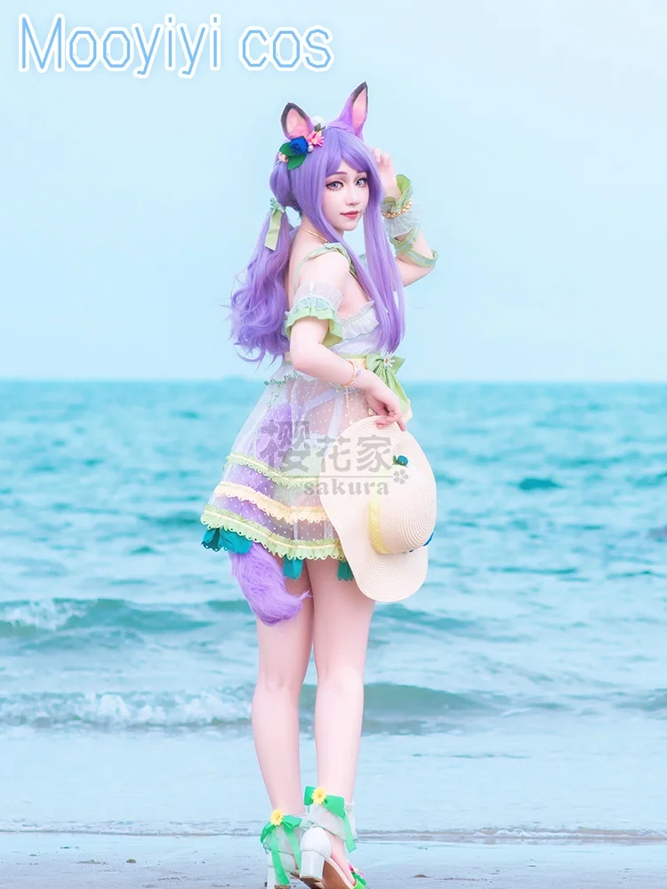 New Mejiro McQueen Cosplay costume Halloween Christmas Role Playing Party Comic Exhibition Game Anime swimsuit Clothing 2025 - Image 4
