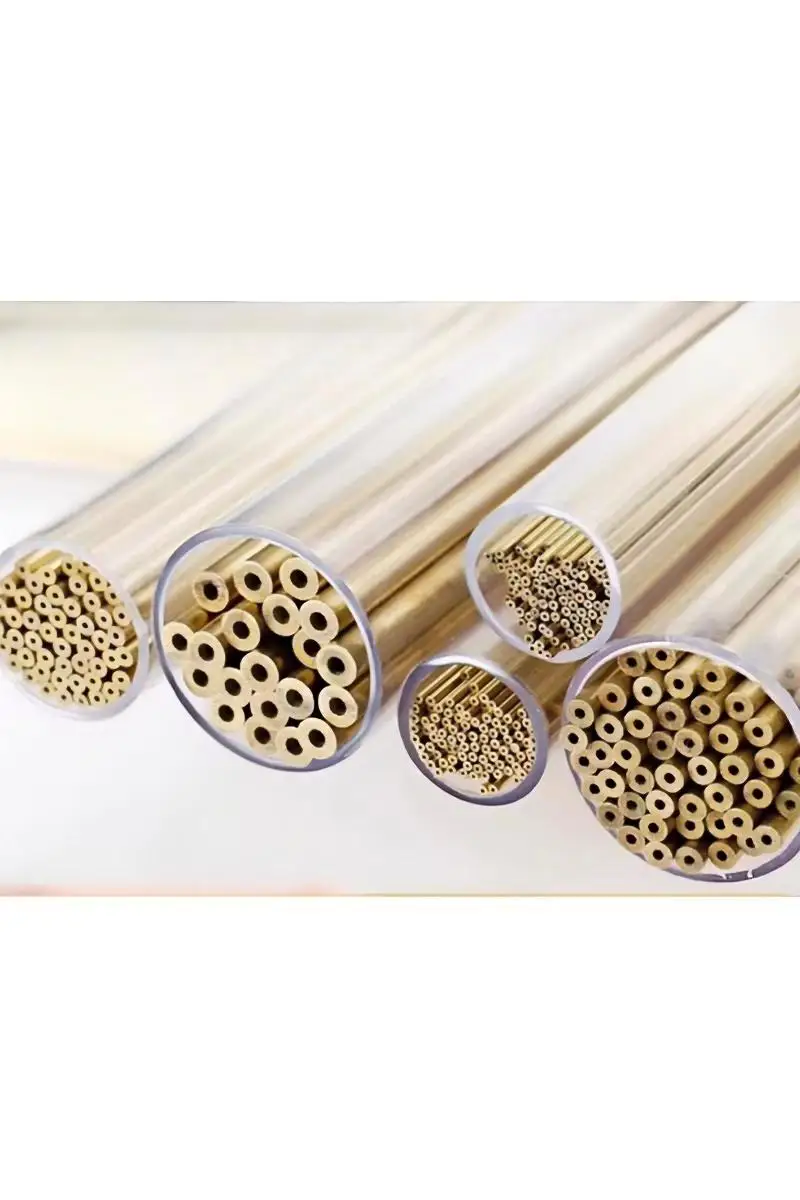 100pcs L400mm Brass Electrode Copper Tube Single Hole (0.3~1.0)*400mm for EDM Drilling perforating Machines