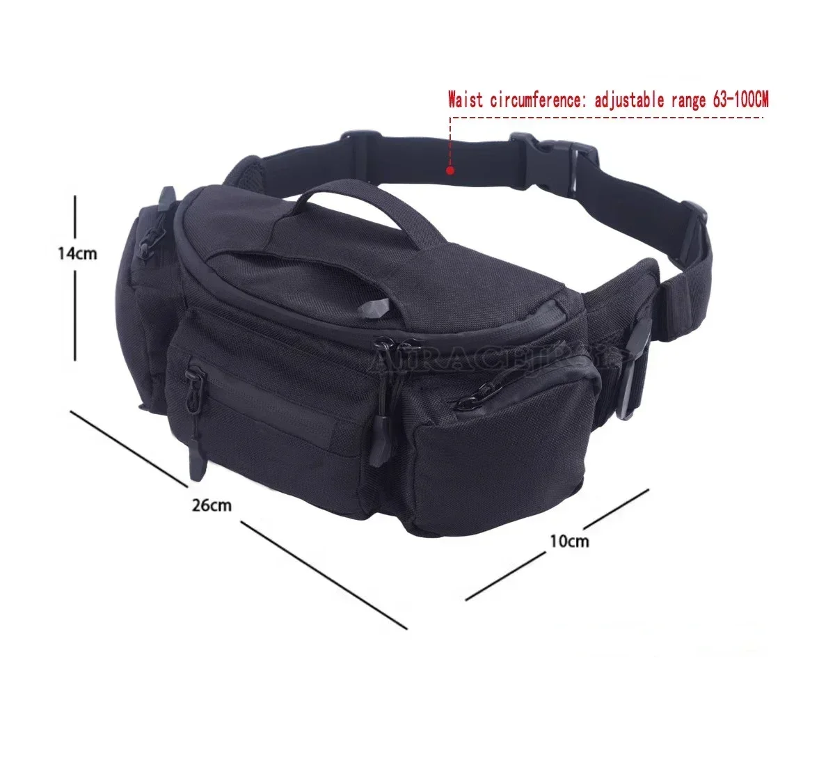 Alpine Waist Bag Motorcycle Riding Leisure Motocross Bicycle Travel Road Sport Equipment Storage Bag Multifunctional