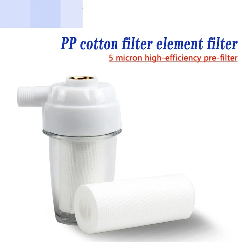 5 Micron Purifier Output Universal Shower Filter PP cotton Household Kitchen Faucets Purification Home Bathroom Accessories