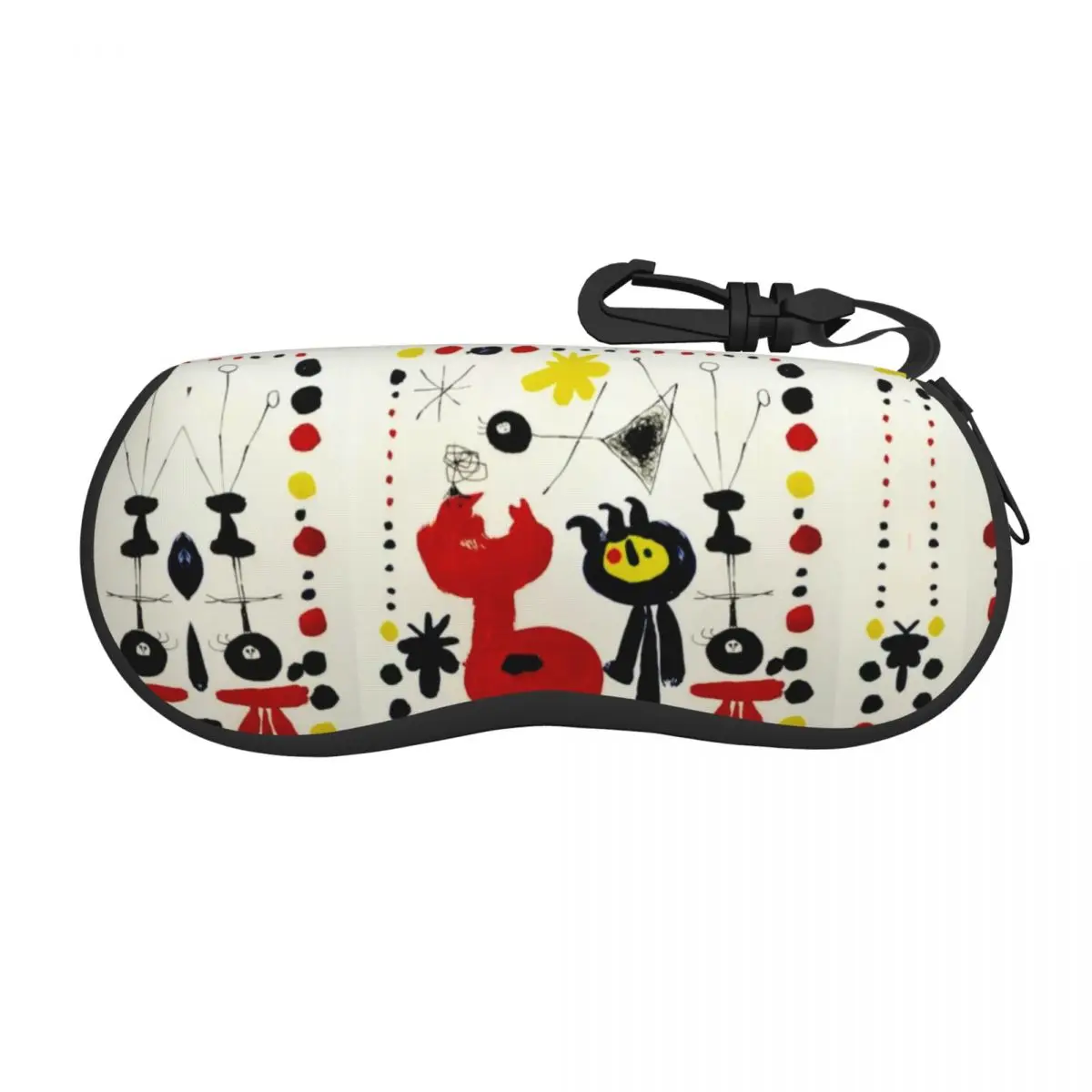 

Joan Miro Painting Art Shell Eyeglasses Case Men Women Fashion Personnage Et Oiseau Glasses Case Sunglasses Box Pouch