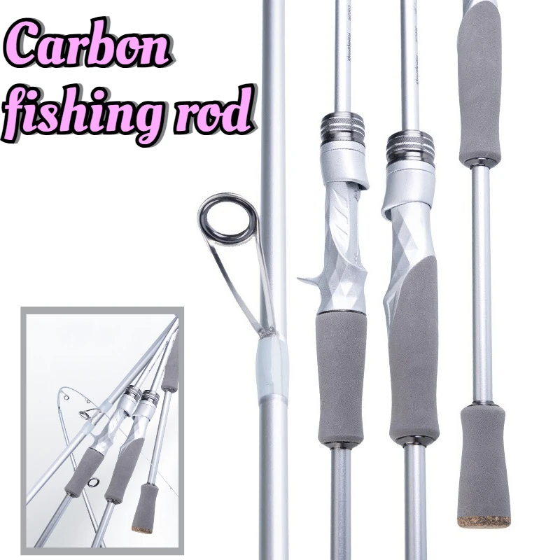 

Durable Carbon Fishing Rods High-carbon Long-distance Fish Rod Outdoor Ultra-light Tackle Equipment Portable Fishing Supplies