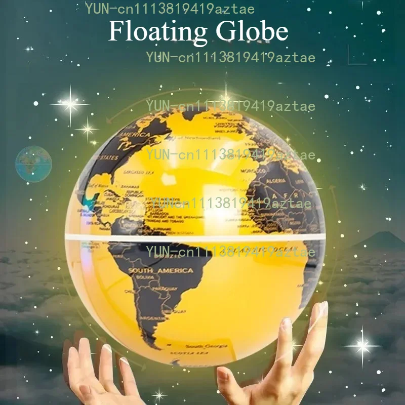 Magnetic Levitating Globe LED Night Light Floating Globe Lamp Cool Tech Gift For Kids Boys Girls Birthday Toy Home Office Decor