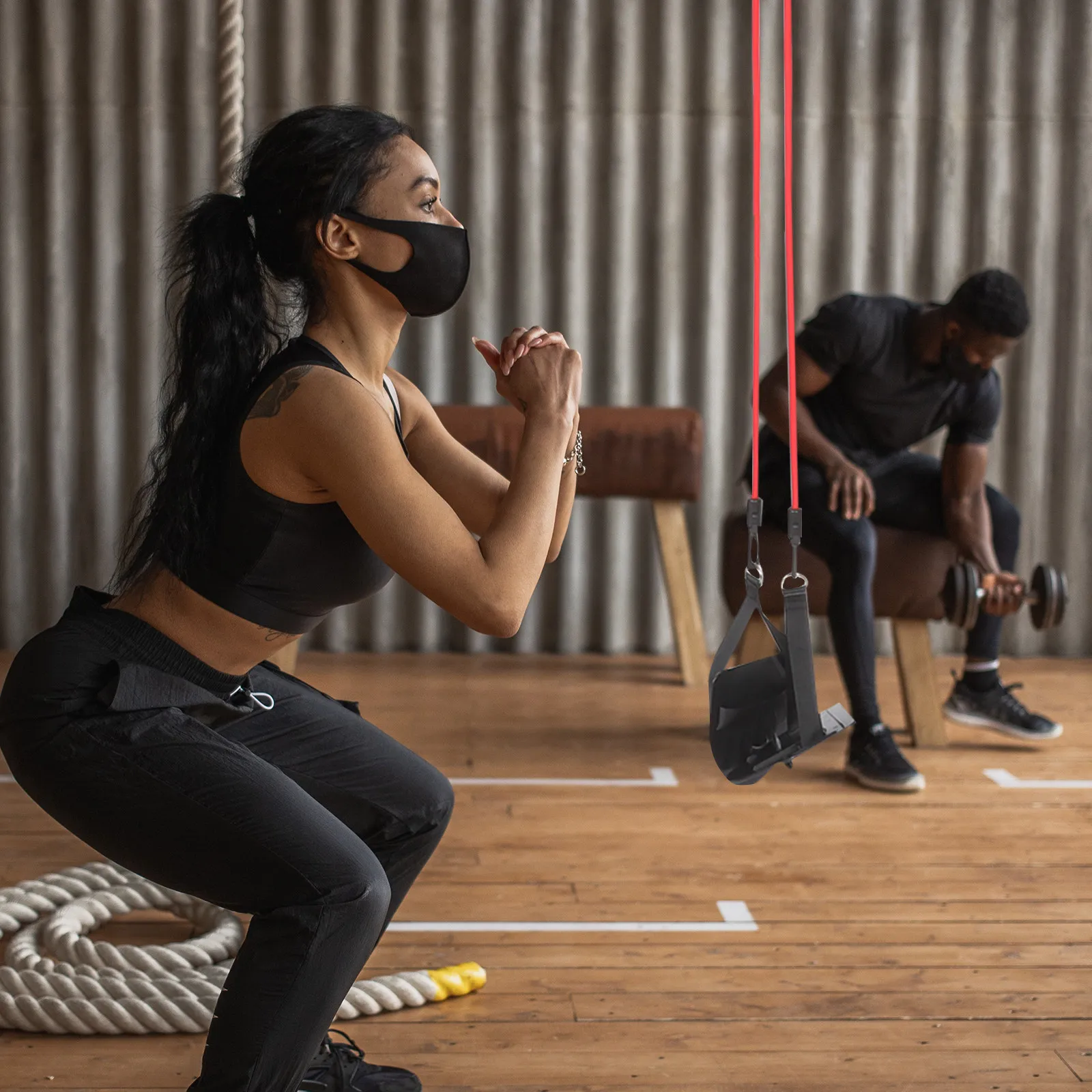 

Эластичная лента для плавания с сопротивлением, оборудование для тренировок по плаванию для домашнего использования в бассейне, низкоинтенсивное снаряжение для плавания, подходит для наземных и встраиваемых бассейнов.