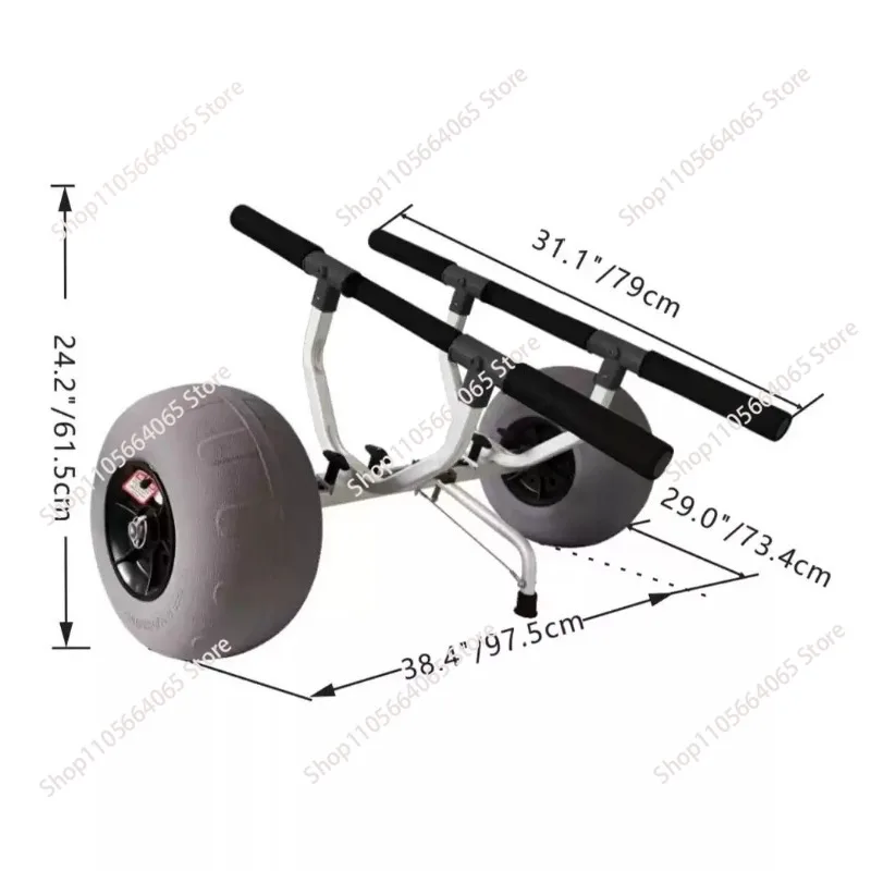 for Y02042A    surfboard, beach boat towing, hand-pulled tool cart   1pcs