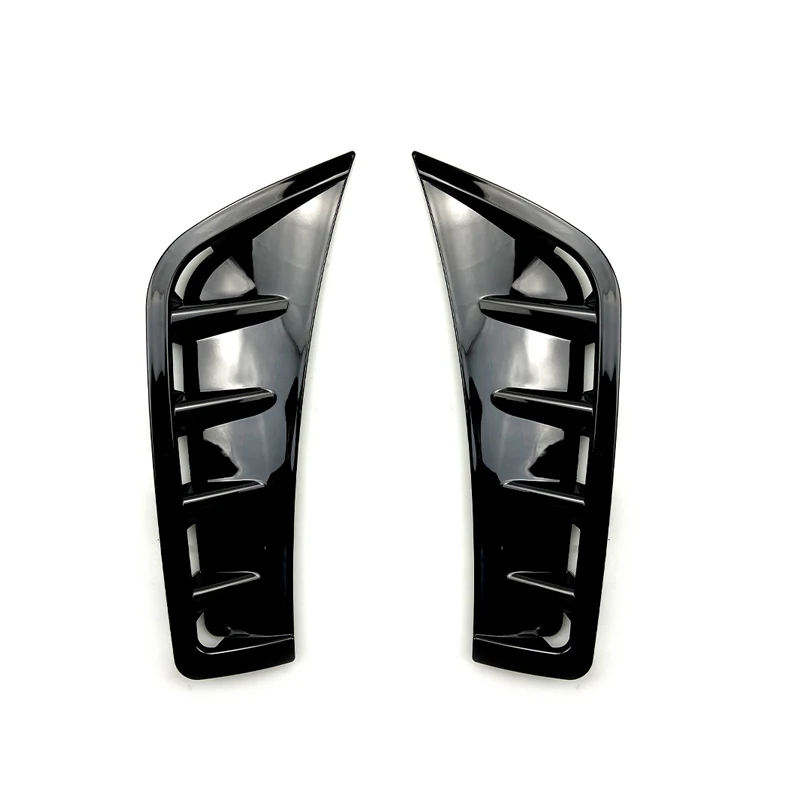 For Mercedes Benz GLC C253 X253 GLC260 GLC300 2020-2023 Front Bumper Wind Knife Canards Splitter Tail Side Vent Trim