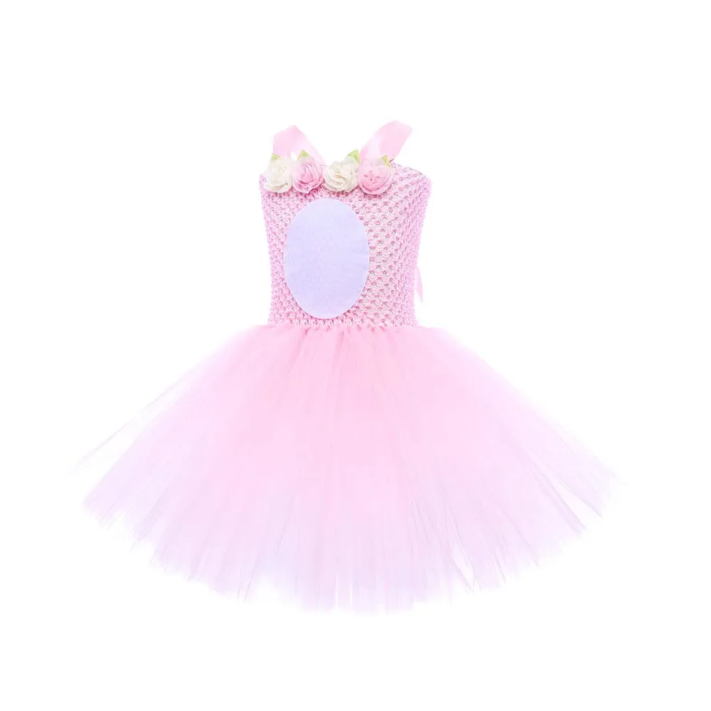 Neonate Easter Bunny Tutu Dress for Kids Toddler Girl Birthday Party Tulle Outfit kid Holiday Clothes Rabbit Cosplay Costumes