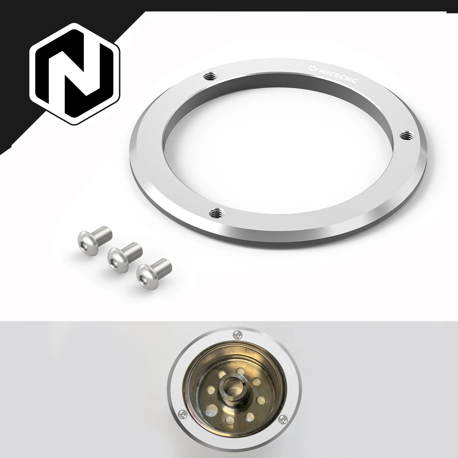 NICECNC For KTM SX 250 2023-2024 9 oz Flywheel Weight 9 Ounce SX 300 XC300 XC250 2024 For Husqvarna TX300 GasGas EX300 MC250