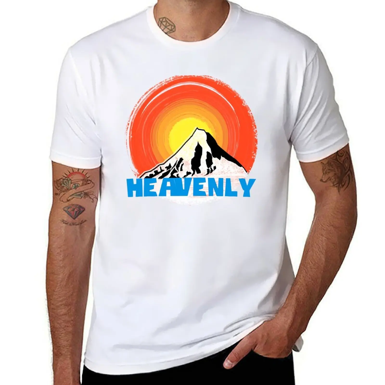 

Heavenly T-Shirt man t shirt cotton high quality man graphic t shirt T-Shirt