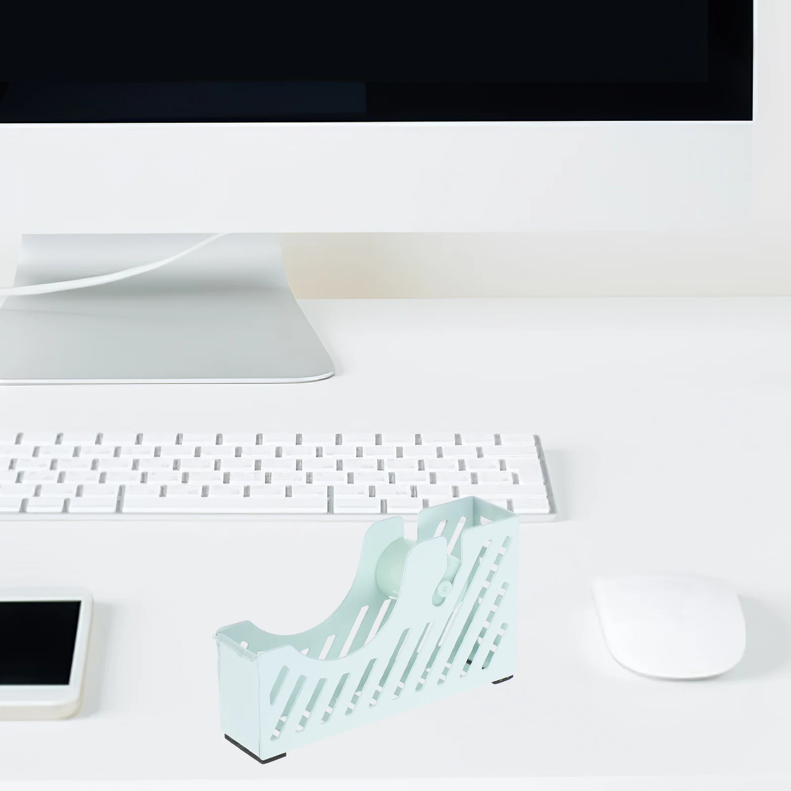 حامل الشريط، ملحق مكتبي متعدد الاستخدامات، تغليف القصاصات، مشاريع DIY، أداة جمالية أنيقة مدمجة وخفيفة الوزن