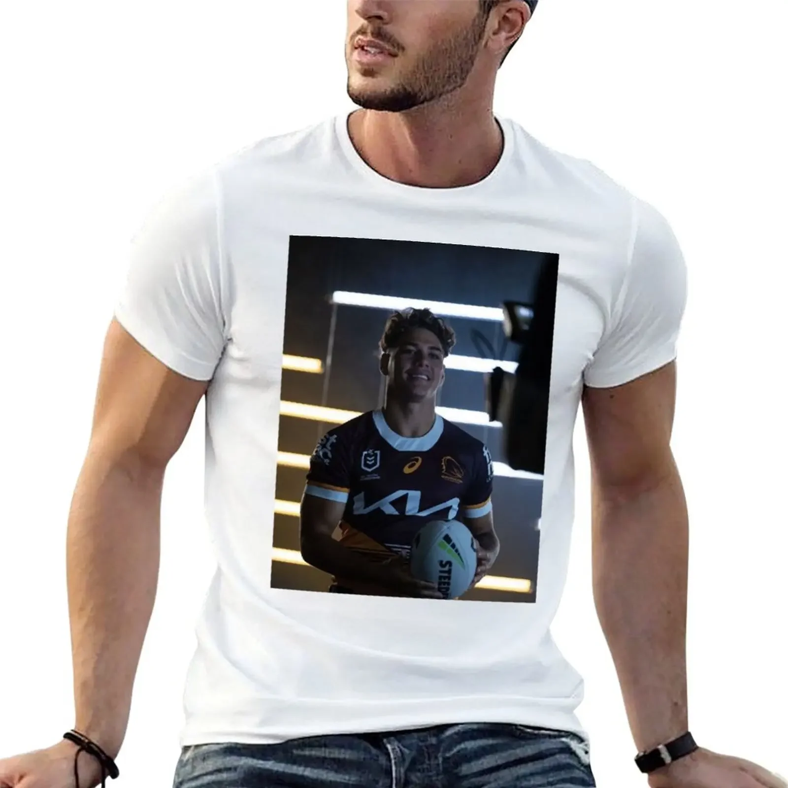 

Reece Walsh(4) T-Shirt cotton man t-shirts plus sizes tops rapper graphic tees mens t shirt
