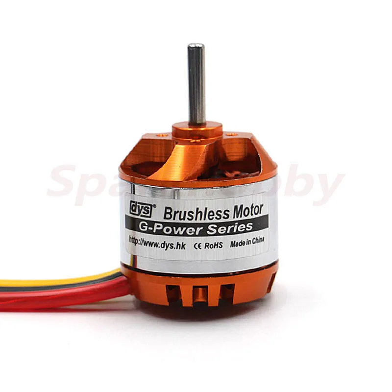 D2830 2830 750KV 850KV 1000KV 1300KV 2-4S Lipo Brushless Motor 3.175mm Shaft 52g Gold and Silver For RC FPV Racing Drones