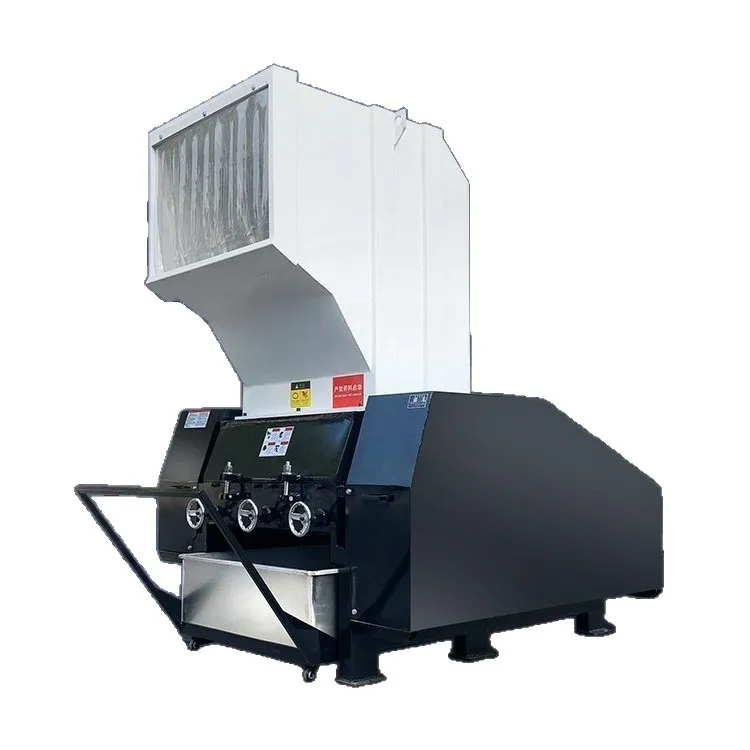 Large diameter plastic crusher waste plastic rubber head crusher claw knife type hard plastic crushing machine