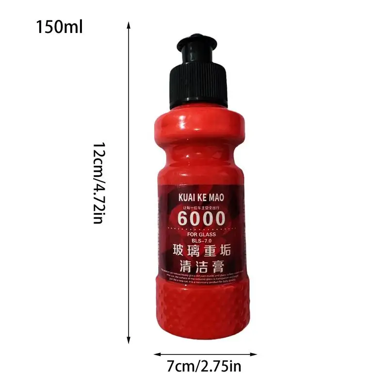 Car Glass Oil Film Removing Paste Car Dustproof Glass Film Coating Remover Clear Vision Hydrophobicity Windshield Detailing Tool