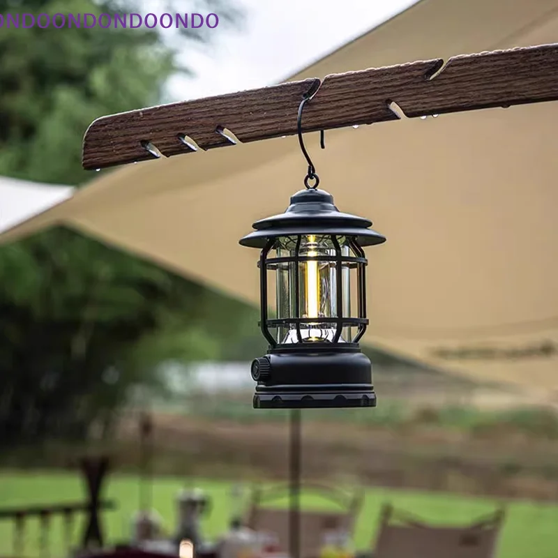 Camping Light Solar-Powered Long-Lasting Rechargeable Portable Lighting Lamp