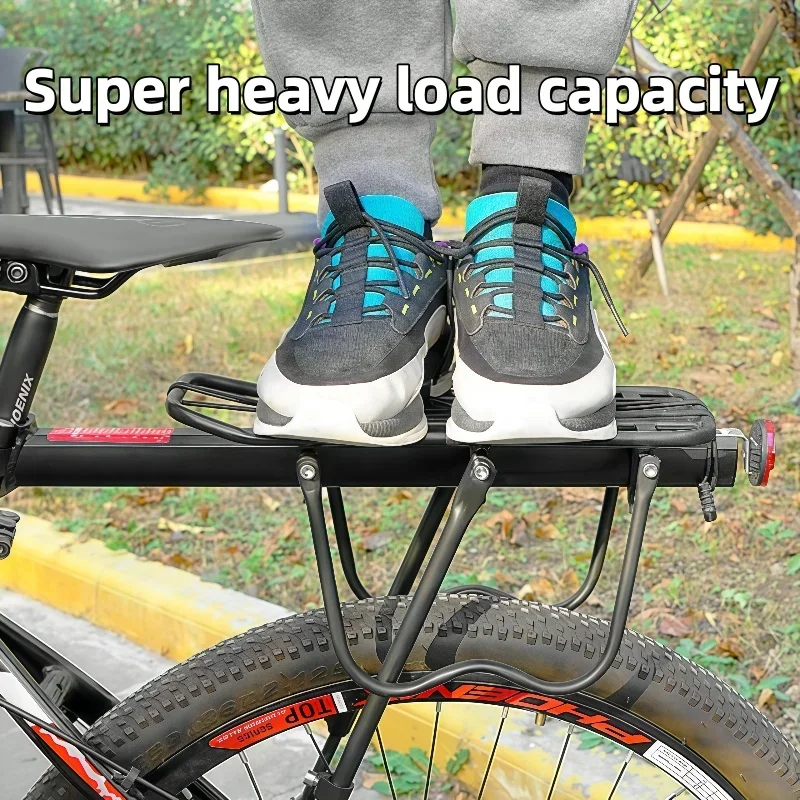 Factory Direct Compatible WithLightweight Bicycle Rear Rack Bracket with Quick Release Adjustable Bike Rack Accessories