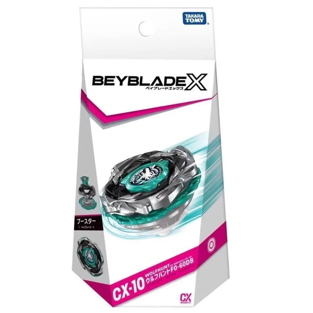 

ОРИГИНАЛЬНАЯ TAKARA TOMY BEY X CX-10 Booster Wolf Hunt F0-60DB BLADE CX10