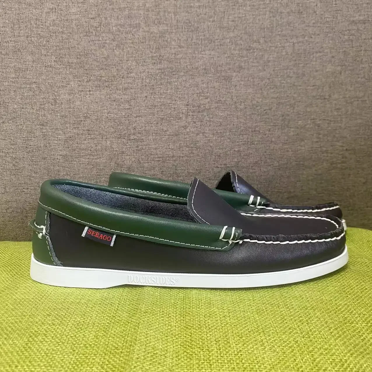 SEBAGO HANDMADE GENUINE LEATHER DOCKSIDES CLASSIC BOAT SHOES 11C
