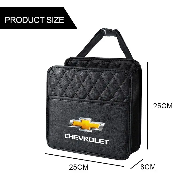 Car Organizer Storage Box Phone Pocket Pouch Car Back Seat Hanging Storage Bag For Chevrolet Colorado Cruze Spark Captiva Malibu