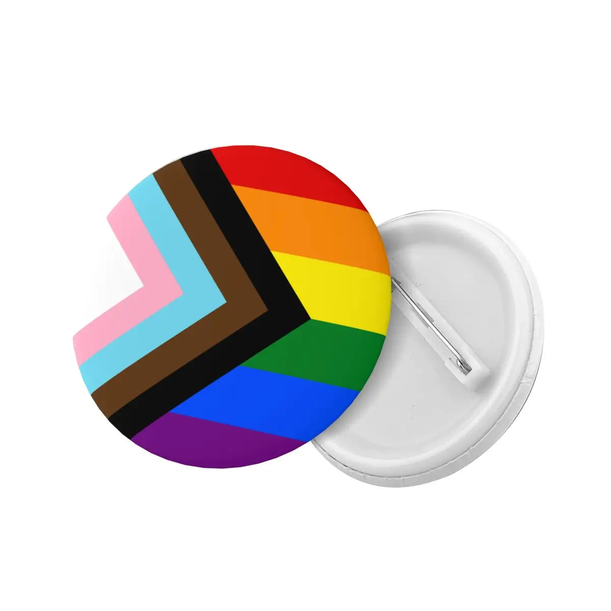 Custom Gay Pride Rainbow Flag LGBTQ Button Pin for Hats LGBT Lesbian Bisexual Badges Brooches Pinback Gift