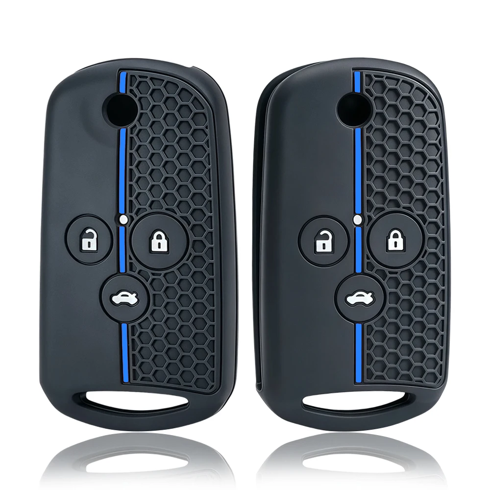 Silicone Key Fob Cover for Honda Civic IX Pilot Accord 8 CRV Jazz HRV for ACURA MDX TL TSX ZDX RSX Keyless Key Holder Protector