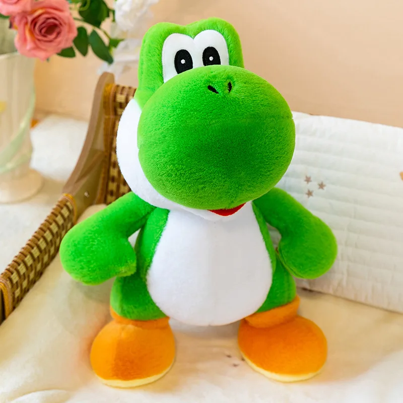 2026 New 40-60cm Cartoon Cute Yoshi Plush Toy Doll Yoshi Dinosaur Plush Soft Fill Toy Children'S Pillow Birthday Gift view 5