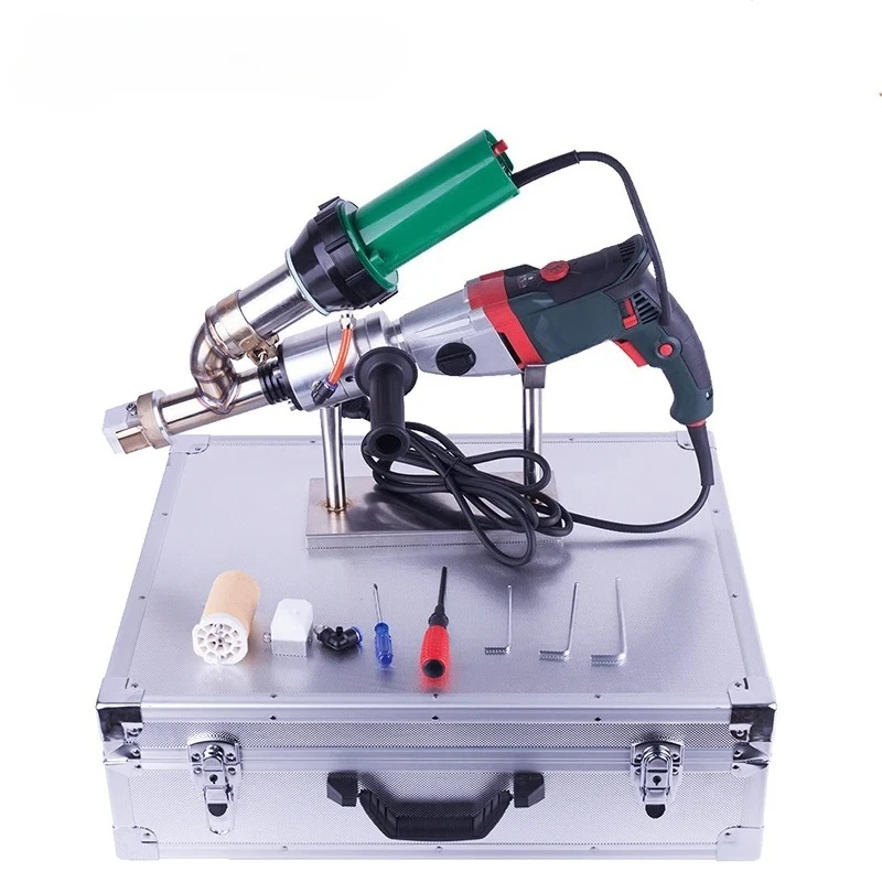 

SWT-NS610E Hand Extrusion Welding for Pipe 1200W Hot Air Extruder with METABO Driving Motor PP PE Plastic Extrusion Welder