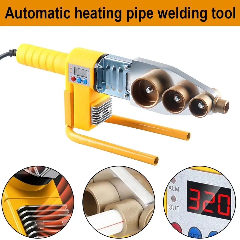 

Constant Temperature Quick-Heat Welding Machine New Design EU Plug Heat Fuse Water Pipe Welder Water Pipe Installation