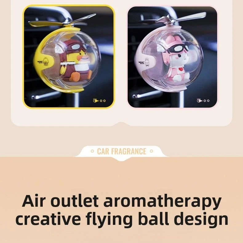 ICARER アニメ漫画フライングボールカーエアフレッシュナー自動アロマディフューザーファミリーキャロマセラピーフレグランス空気清浄機
