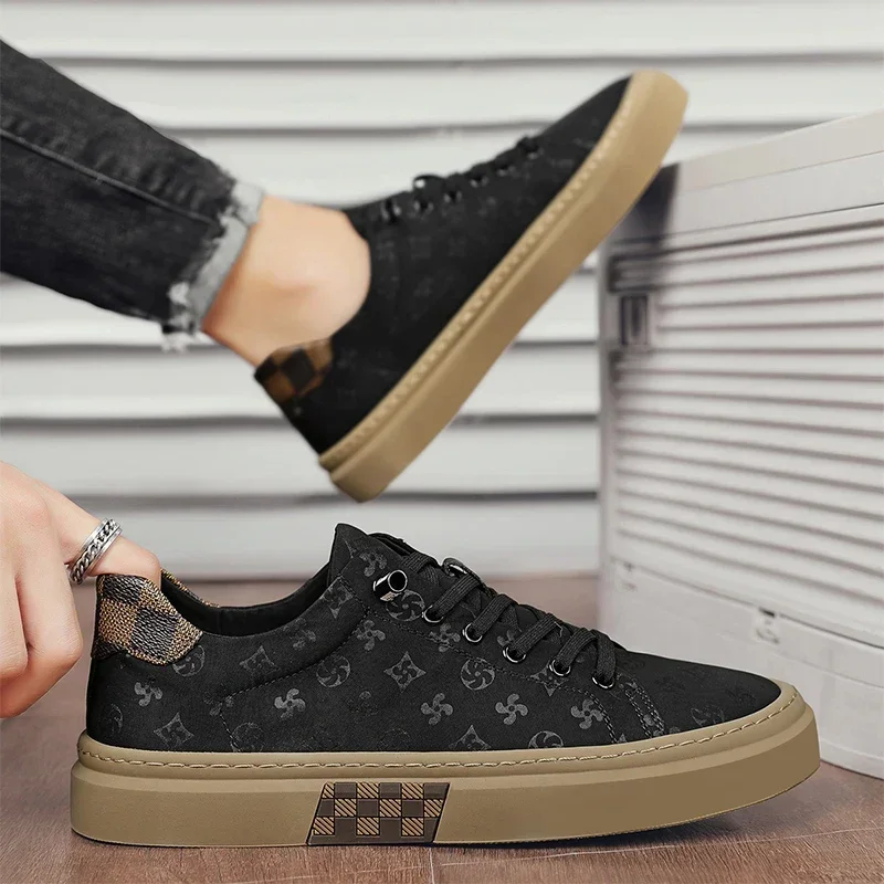 

Men Skateboarding Shoes Platform Tennis Gym Sport Sneakers Luxury Design Skateboard Flats Sneakers Outdoor Walking Shoe For Male