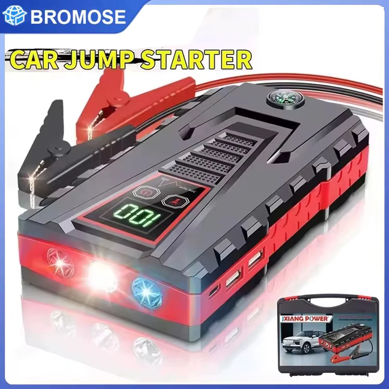 6000mAh Auto-Starthilfegerät 12V Leistungsstarker Tragbarer Powerbank-Batterieladegerät System Startbetrieb Auto-Booster