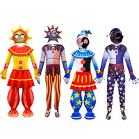 Five Nights Freddyed Costume Party FNAF Cosplay Costumes Fancy Sundrop and moondrop COS Anime Halloween Costume For Kids