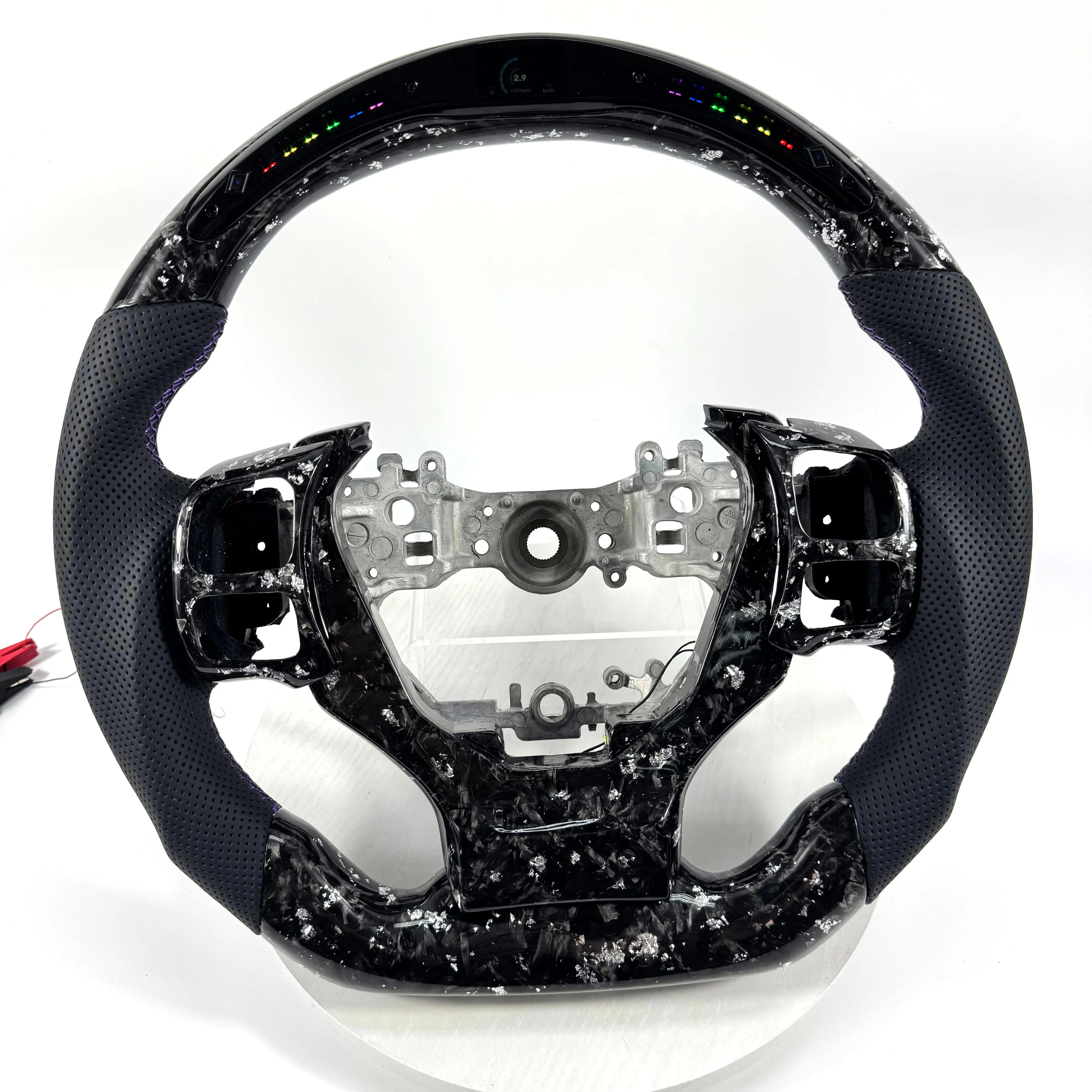 

For Lexus Is250 IS300 IS350 ES200 ES300 ES350 GS300 GS350 RC350 RCF Gcf NX Forged Carbon Fiber Steering Wheel Without airbags