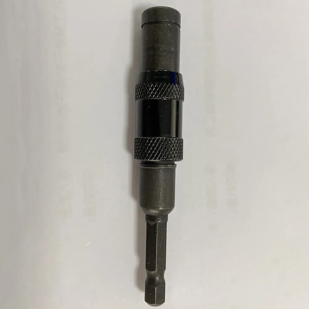 

1/4 Inch Hex Shanks Bit Extension Rod Magnetic Drill Bit Holder Quick Adapter For Electric Drill Pivoting Corner Tight Spaces