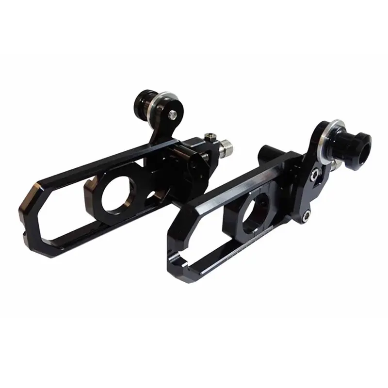 A03E-Rear Wheel Axle Blocks Chain Adjusters Tensioners Swingarm Spools For GSXR 600 750 2011-2026