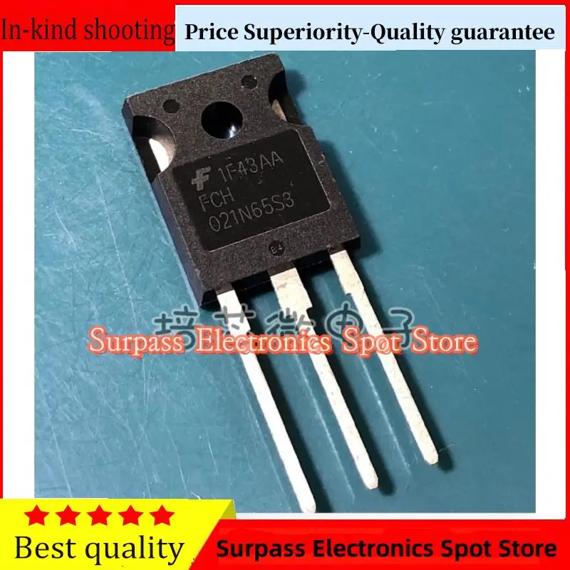 50PCS-100PCS  FCH021N65S3  MOS TO-247   Price Superiority-Quality guarantee