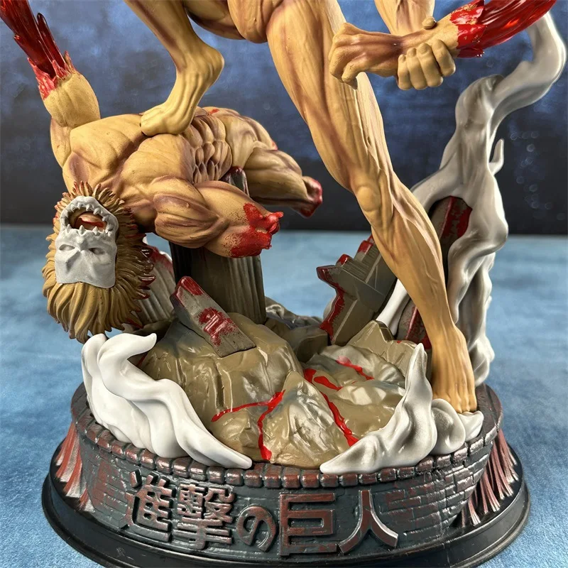 YOYO Attack on Titan Battle Form Eren Titan Form Base Variant Collectib le Figurine Model