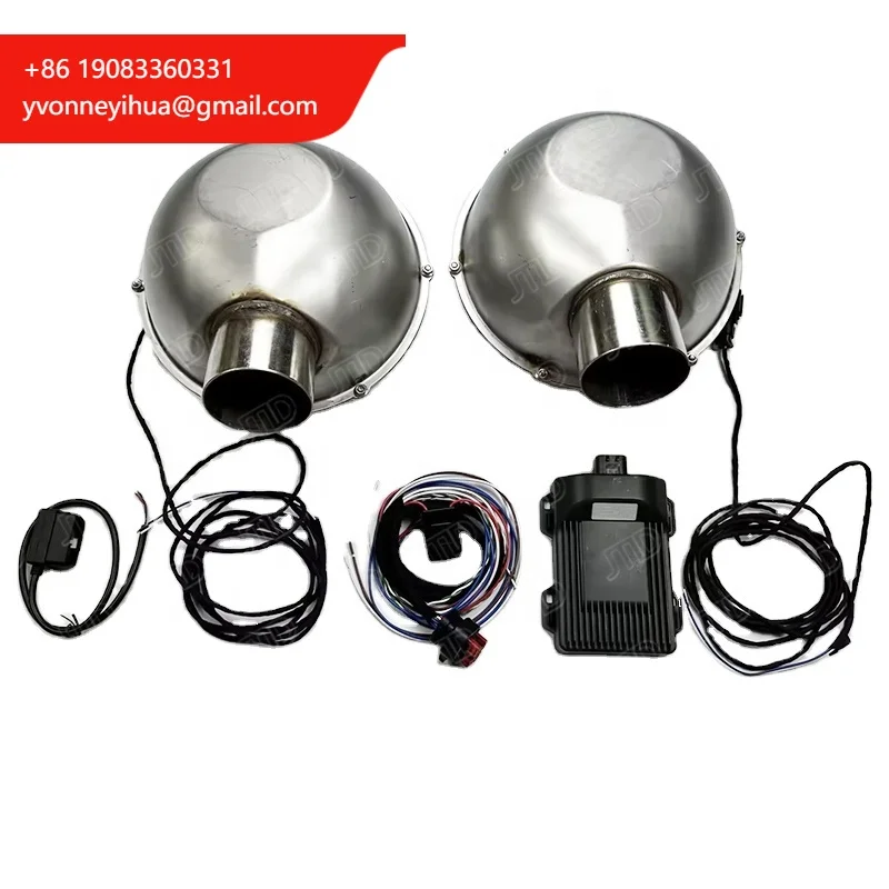 JTLD Universal Electronic Active Speakers Exhaust Sound Booster Pro + Smartphone Control Other For Car Exhaust System