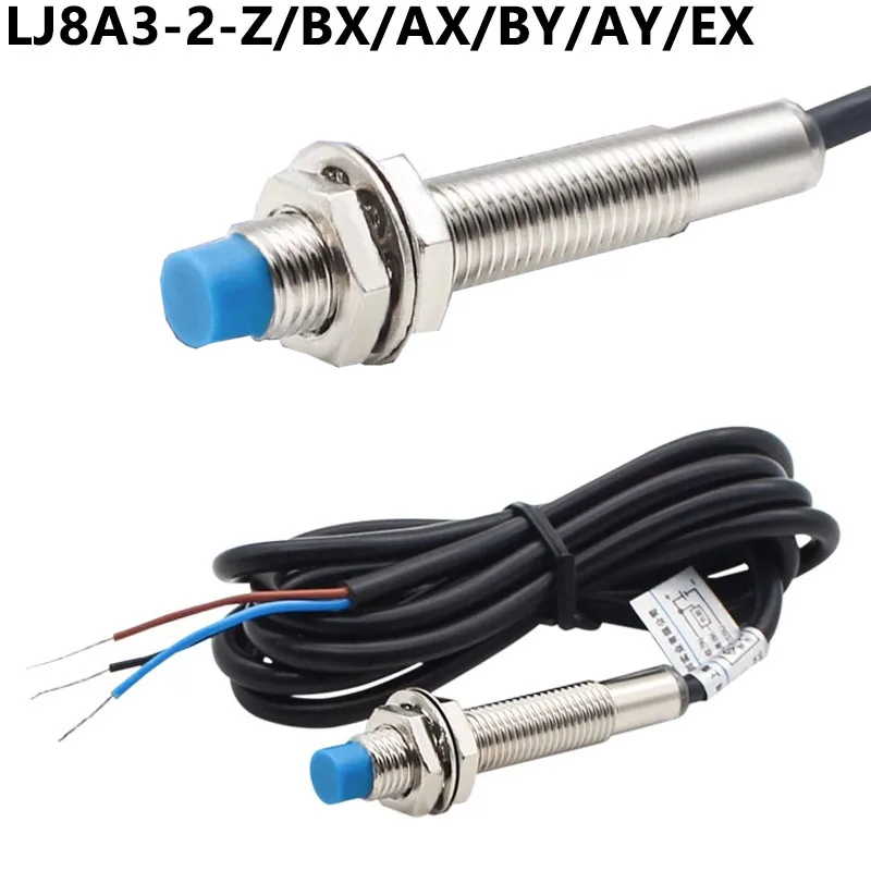 

Free shipping M8 2mm sensing DC 6-36v inductive proximity sensor switch NPN NO LJ8A3-2-Z/BX work voltage 6VDC special for MCU