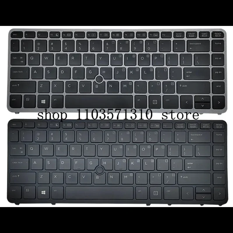 

US keyboard With Backlit for HP EliteBook 840 G1 850 G1 ZBook 14 for HP 840 G2 with pointing stick
