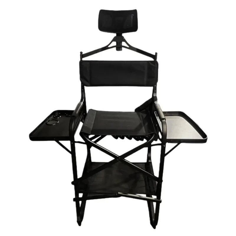 Director makeup chair, foldable multifunctional salon chair outdoor indoor portable stool