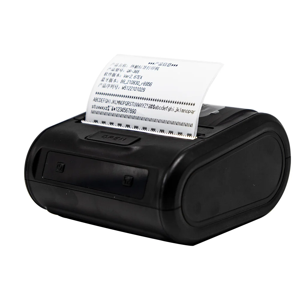 

Beeprt Mobile 80mm Receipt Printer 3 Inch Handheld Portable Printer for Express Industry