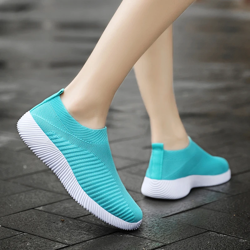 Tênis esportivos para jogging leve feminino, sapatos de caminhada confortáveis, calçados esportivos, moda caminhada, verão, 2023